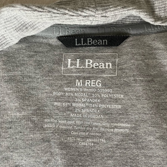 NWOT L.L. Bean Women's SoftFlex Long Open Cardigan - Picture 3 of 7